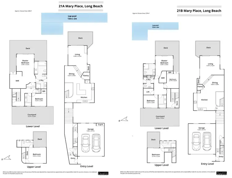 Floorplan of Homely house listing, 21 Mary Place, Long Beach NSW 2536