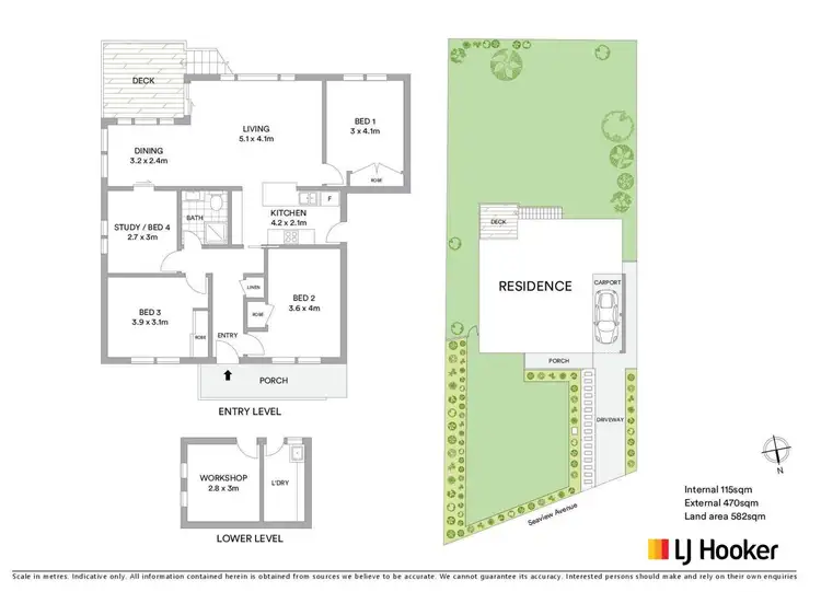 Floorplan of Homely house listing, 6 Seaview Avenue, Wamberal NSW 2260