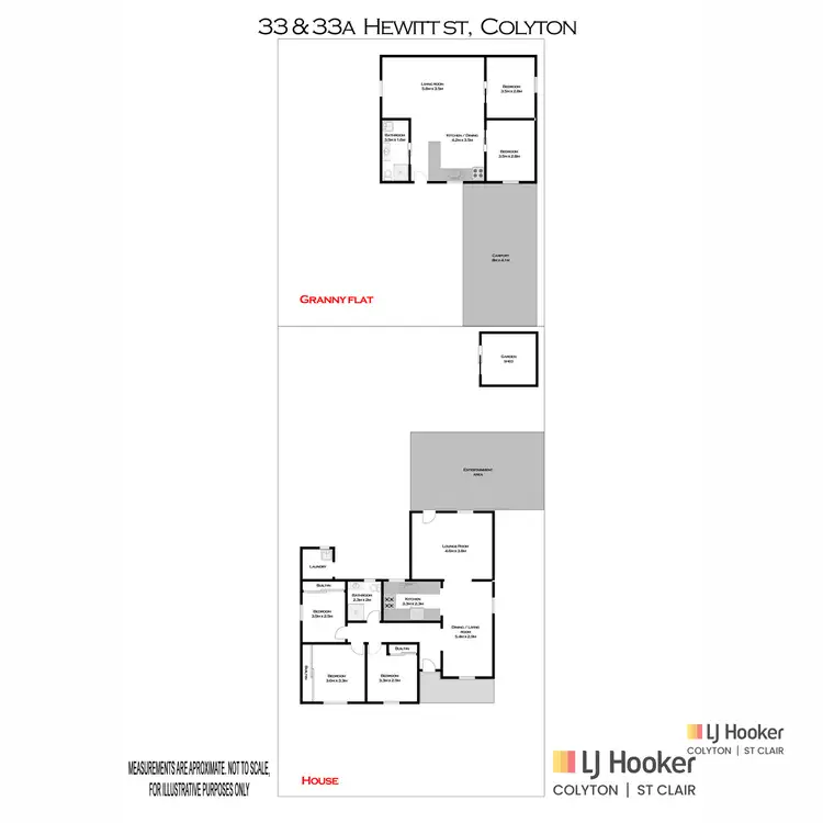 Floorplan of Homely house listing, 33 Hewitt Street, Colyton NSW 2760