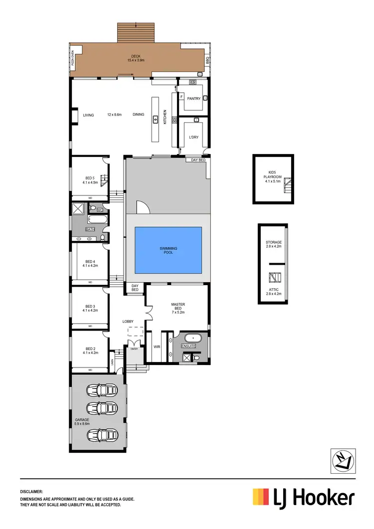 Floorplan of Homely house listing, 74 Mapleton Avenue, North Kellyville NSW 2155