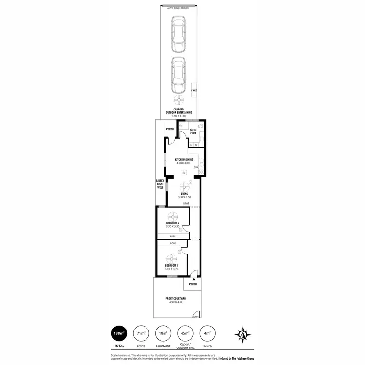 Floorplan of Homely house listing, 2/106 Young Street, Parkside SA 5063