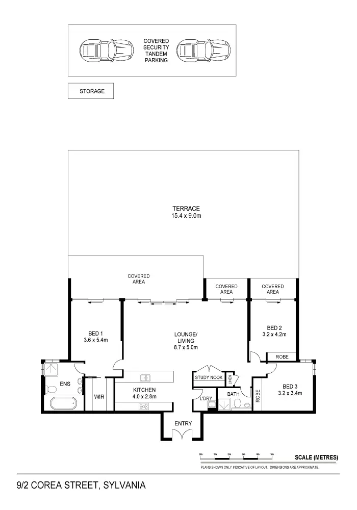 Floorplan of Homely apartment listing, 9/2 Corea Street, Sylvania NSW 2224