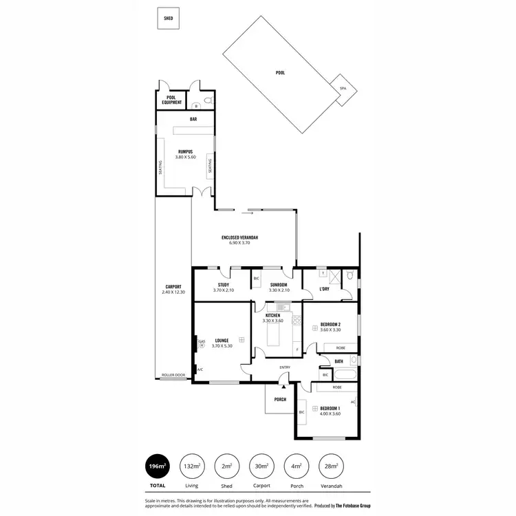 Floorplan of Homely house listing, 89 Hampstead Road, Manningham SA 5086