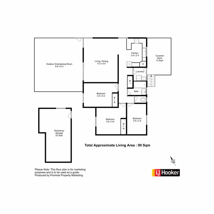 Floorplan of Homely house listing, 39 Hudson Crescent, Glenorchy TAS 7010