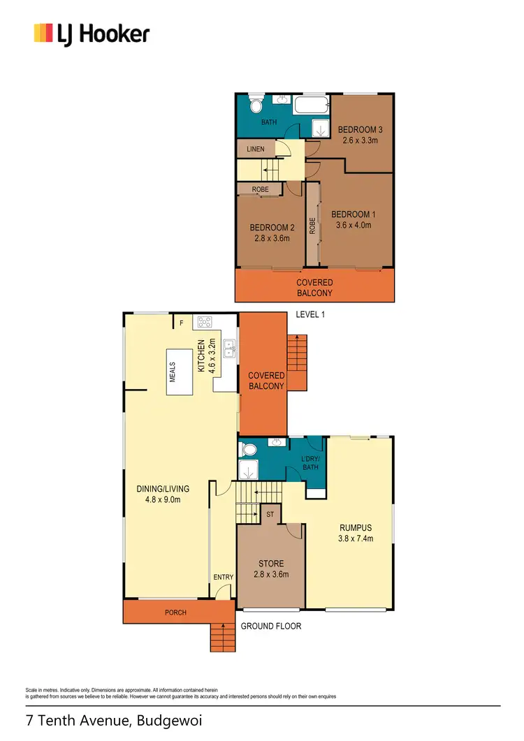 Floorplan of Homely house listing, 7 Tenth Avenue, Budgewoi NSW 2262