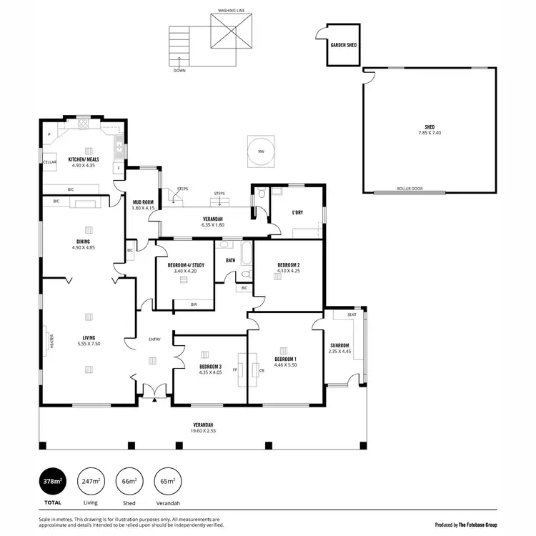 Floorplan of Homely house listing, 6 Lorenz Street, Campbelltown SA 5074