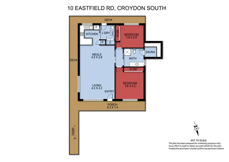 Floorplan of Homely house listing, 10 Eastfield Road, Croydon South VIC 3136