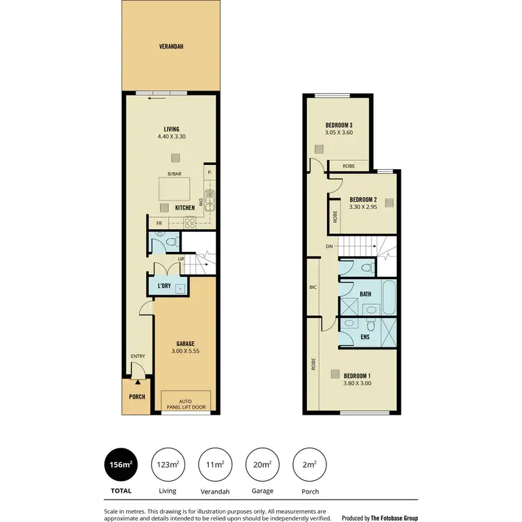 Floorplan of Homely house listing, 20 Broadwater Place, Blakeview SA 5114