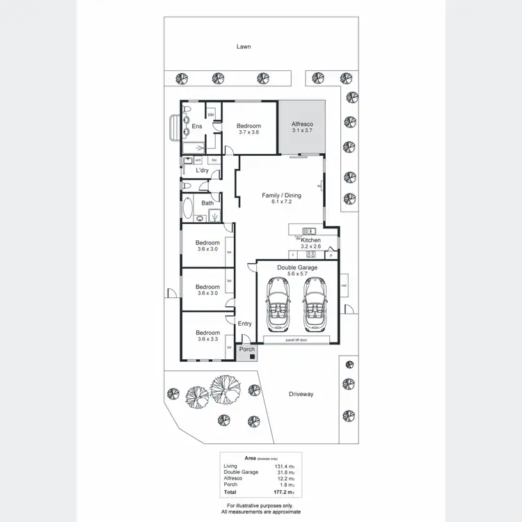 Floorplan of Homely house listing, 31 Keane Avenue, Munno Para West SA 5115