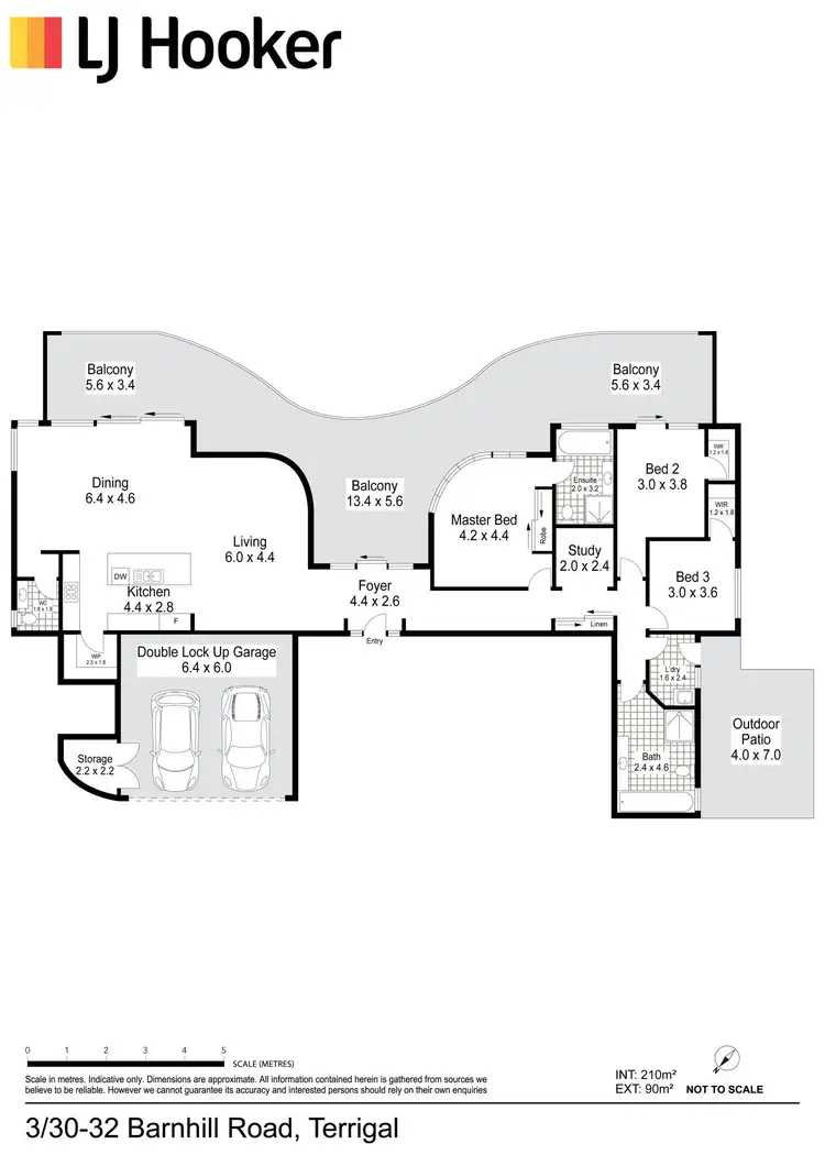 Floorplan of Homely unit listing, 3/30-32 Barnhill Road, Terrigal NSW 2260