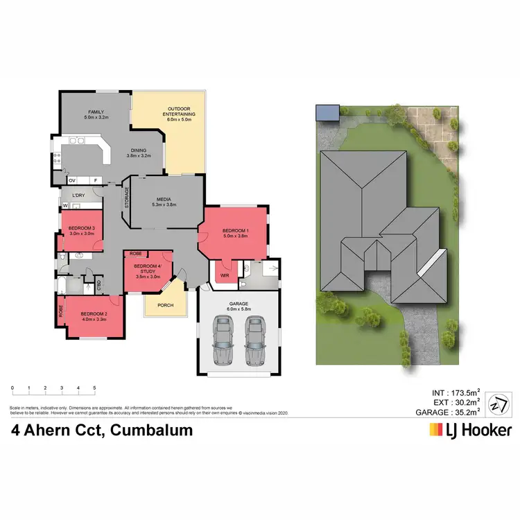 Floorplan of Homely house listing, 4 Ahern Circuit, Cumbalum NSW 2478