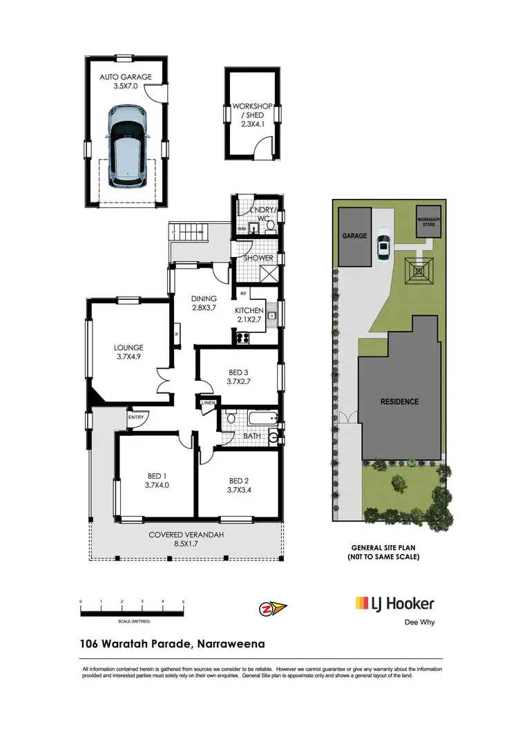 Floorplan of Homely house listing, 106 Waratah Parade, Narraweena NSW 2099