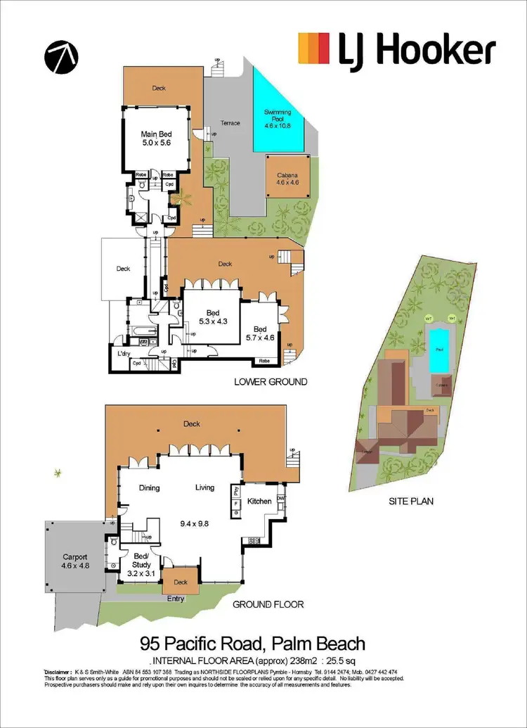 Floorplan of Homely house listing, 95 Pacific Road, Palm Beach NSW 2108