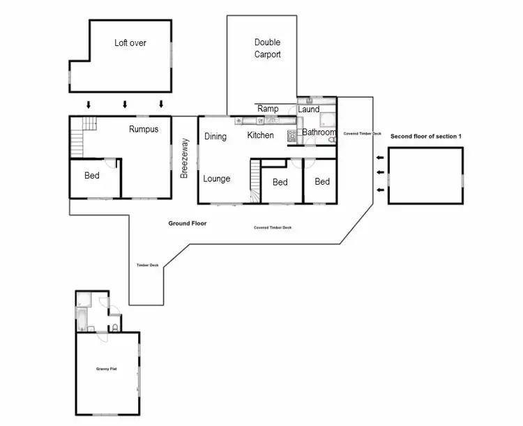 Floorplan of Homely rural property listing, 996 Keerrong Road, Keerrong NSW 2480