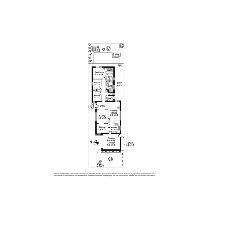 Floorplan of Homely house listing, 6 Birkett Court, Altona Meadows VIC 3028