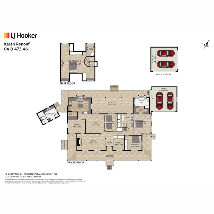Floorplan of Homely house listing, 18 Beatty Road, Thorneside QLD 4158