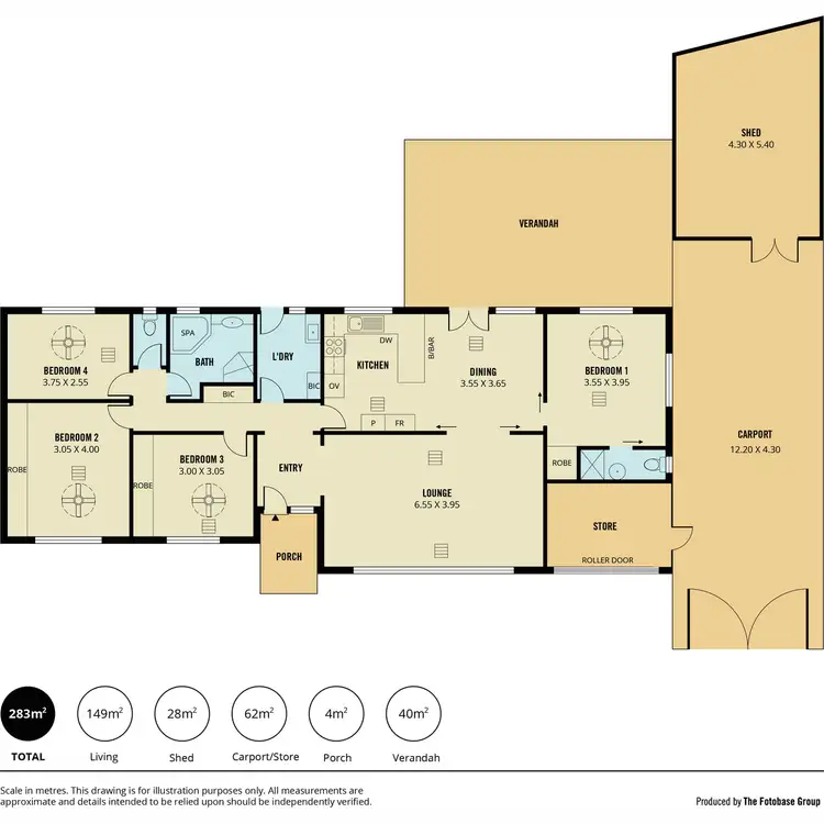 Floorplan of Homely house listing, 3 Bice Street, Modbury North SA 5092