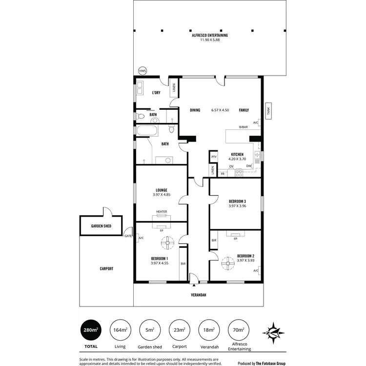 Floorplan of Homely house listing, 43 Frederick Street, Maylands SA 5069