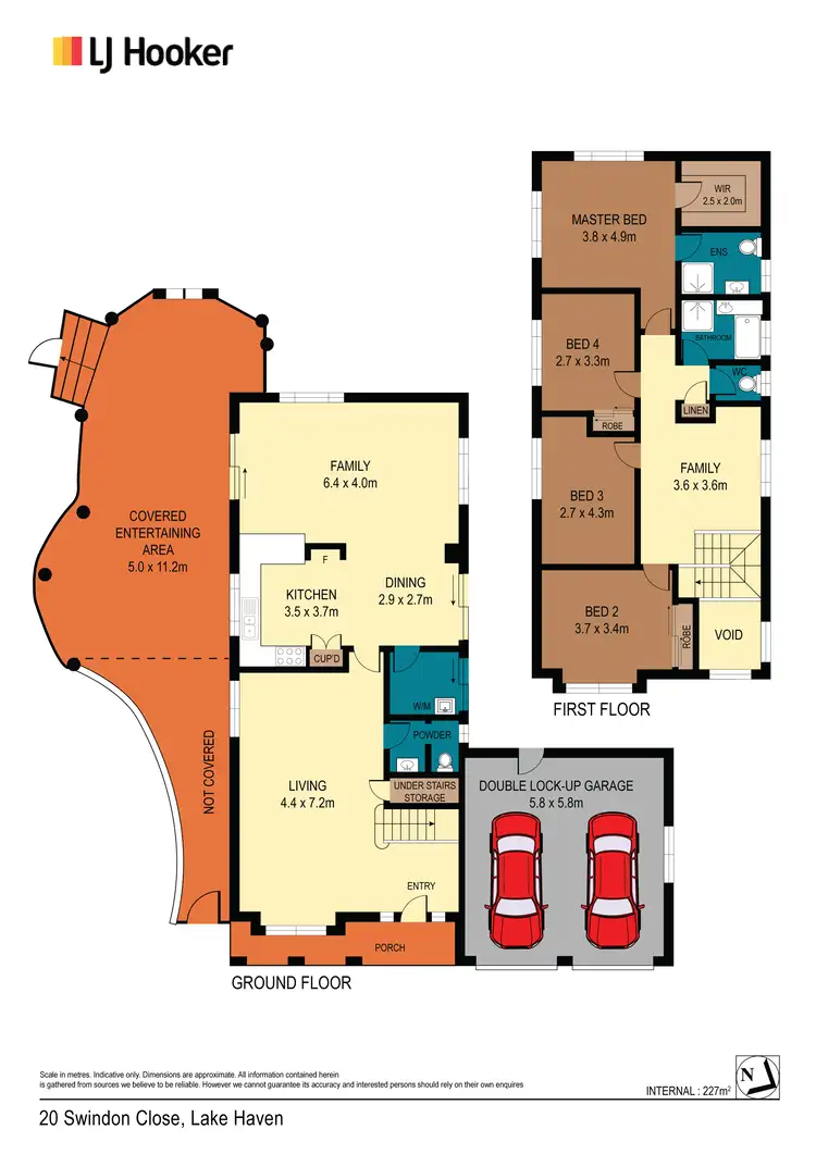 Floorplan of Homely house listing, 20 Swindon Close, Lake Haven NSW 2263