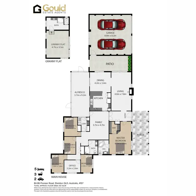 Floorplan of Homely house listing, 84-86 Pioneer Road, Sheldon QLD 4157