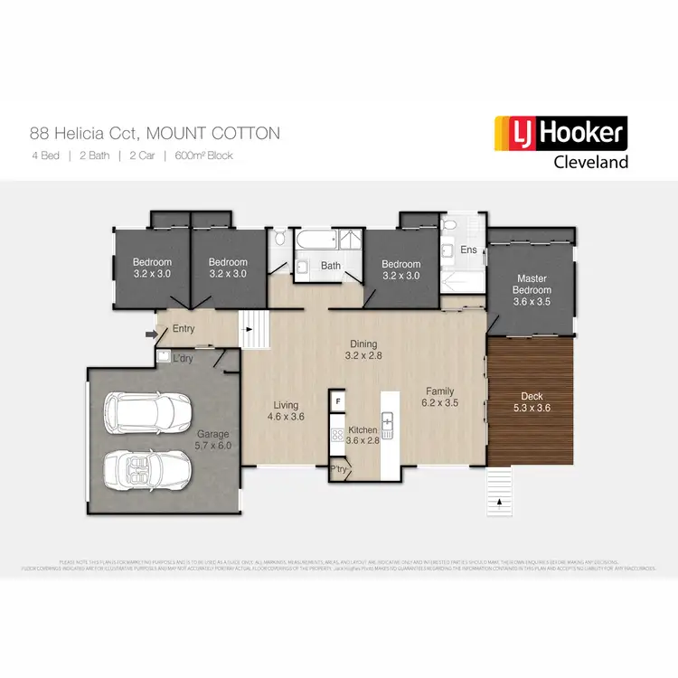 Floorplan of Homely house listing, 88 Helicia Circuit, Mount Cotton QLD 4165
