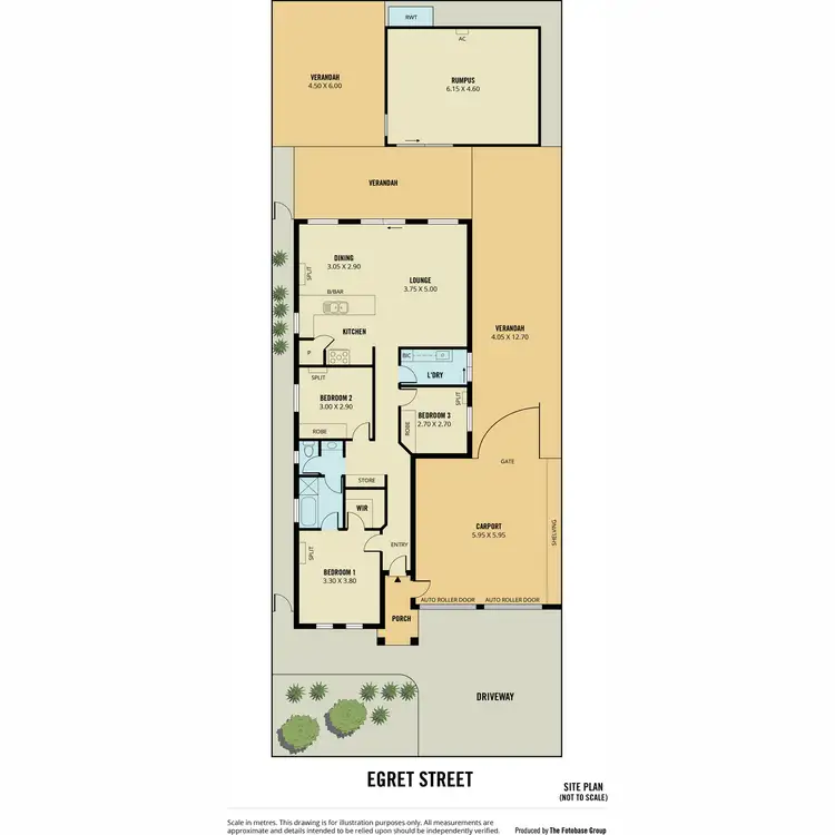 Floorplan of Homely house listing, 13 Egret Street, Mawson Lakes SA 5095
