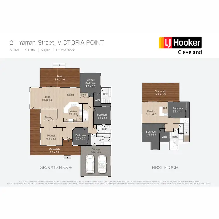 Floorplan of Homely house listing, 21 Yarran Street, Victoria Point QLD 4165