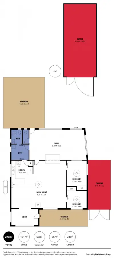 Floorplan of Homely house listing, 5 Stock Street, Aldinga Beach SA 5173