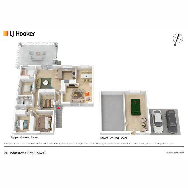 Floorplan of Homely house listing, 26 Johnstone Circuit, Calwell ACT 2905