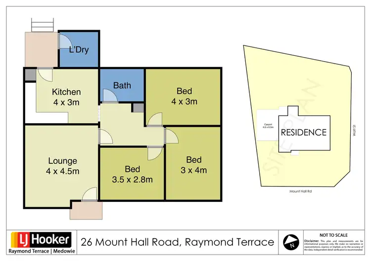 Floorplan of Homely house listing, 26 Mount Hall Road, Raymond Terrace NSW 2324