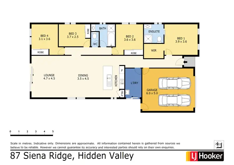 Floorplan of Homely house listing, 87 Siena Ridge, Hidden Valley VIC 3756