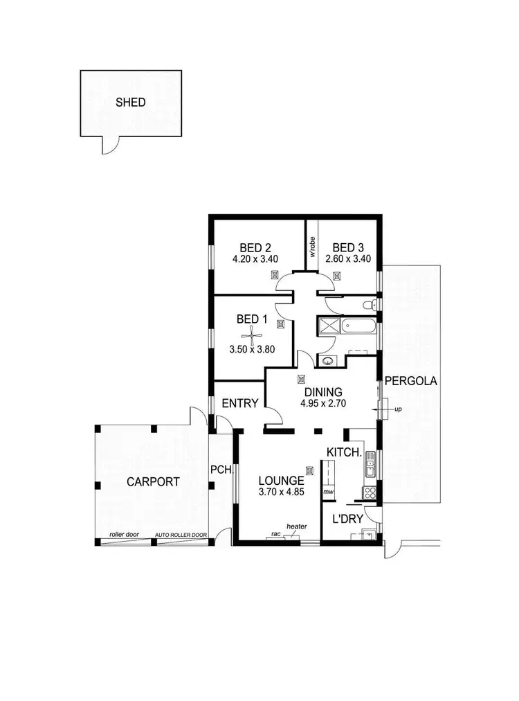 Floorplan of Homely house listing, 11 Taeping Street, Hallett Cove SA 5158