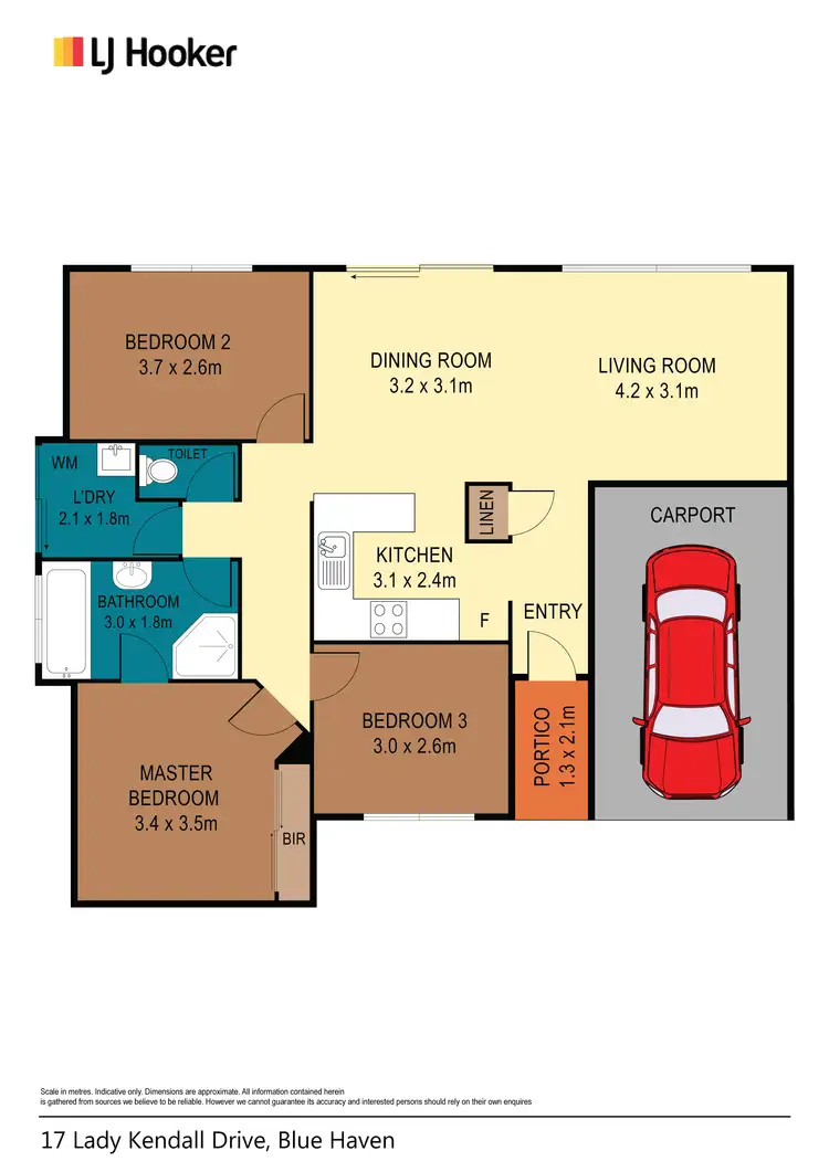 Floorplan of Homely house listing, 17 Lady Kendall Drive, Blue Haven NSW 2262
