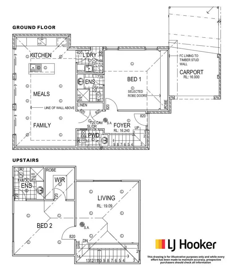 Floorplan of Homely house listing, 16a Robjant Street, Hampton Park VIC 3976