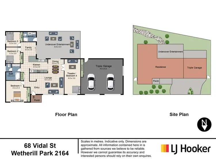 Floorplan of Homely house listing, 68 Vidal Street, Wetherill Park NSW 2164