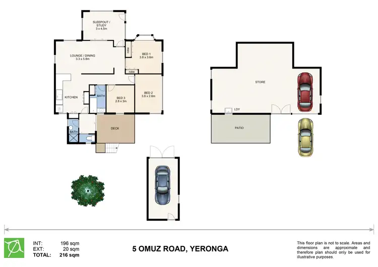 Floorplan of Homely house listing, 5 Ormuz Road, Yeronga QLD 4104