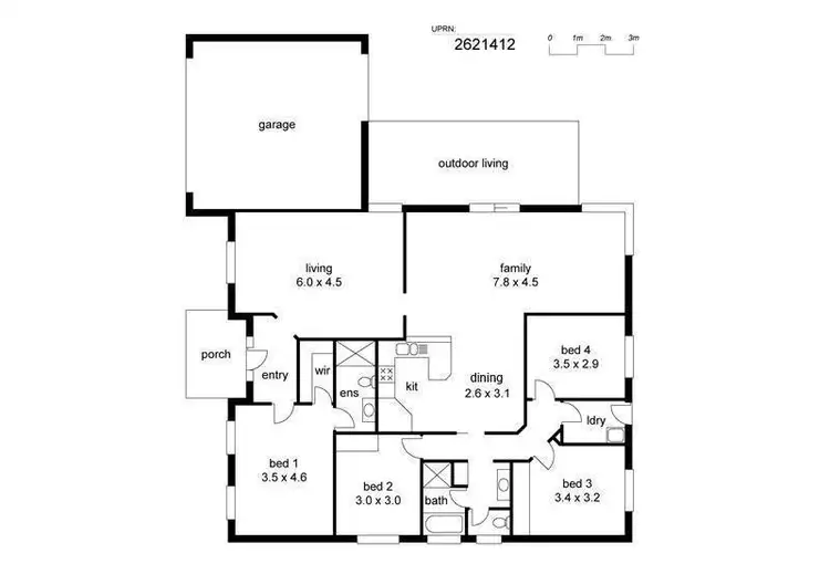 Floorplan of Homely house listing, Address available on request