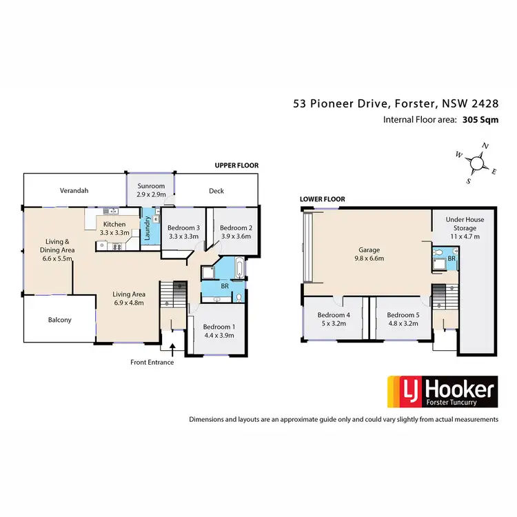 Floorplan of Homely house listing, 53 Pioneer Drive, Forster NSW 2428