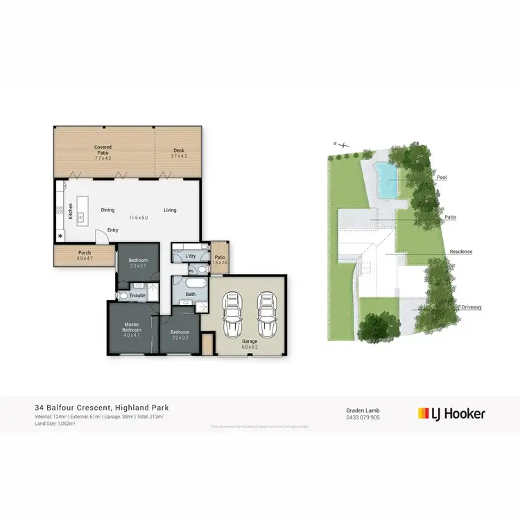 Floorplan of Homely house listing, 34 Balfour Crescent, Highland Park QLD 4211