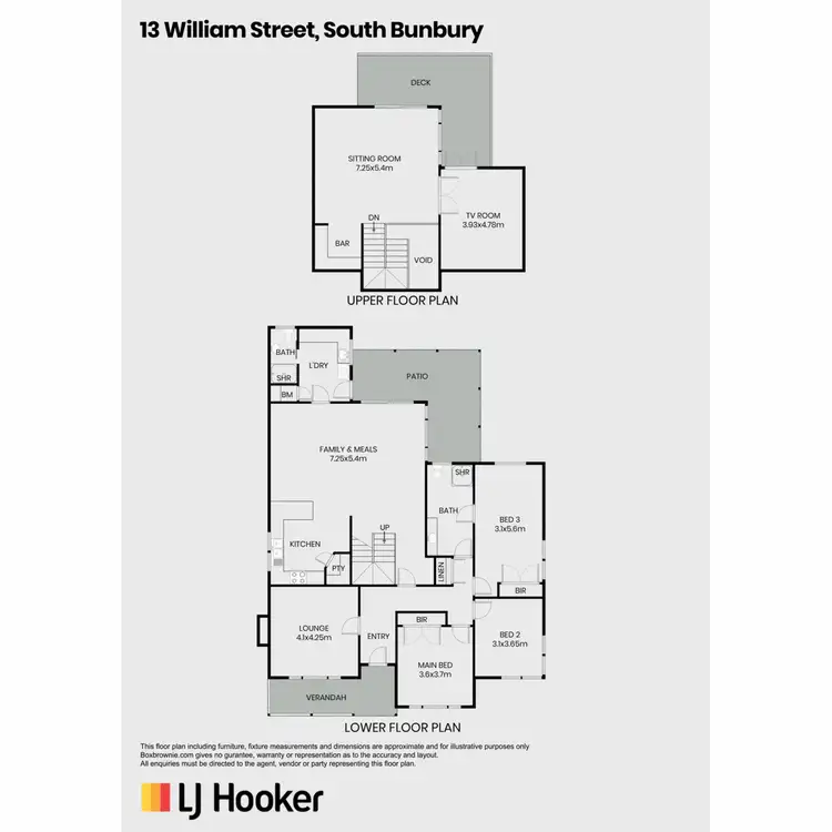 Floorplan of Homely house listing, 13 William Street, South Bunbury WA 6230