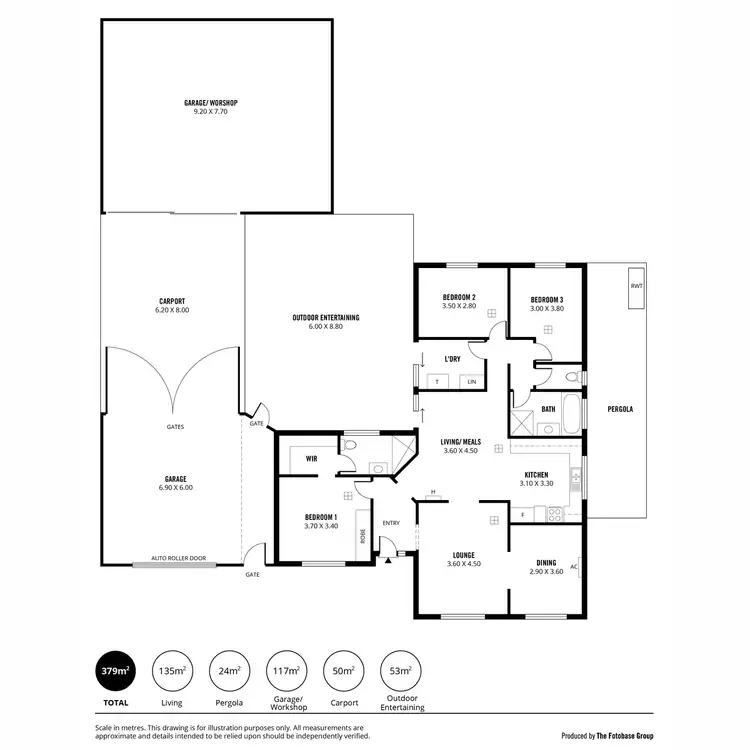 Floorplan of Homely house listing, 19 Crosby Way, Paralowie SA 5108