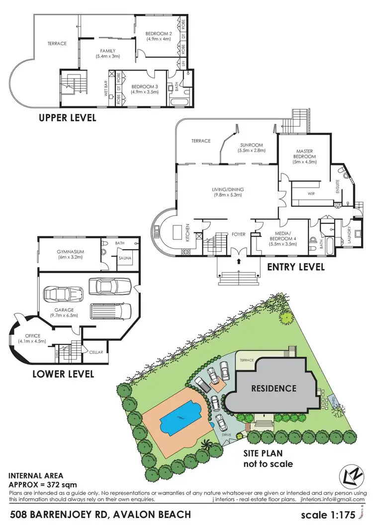 Floorplan of Homely house listing, 508 Barrenjoey Road, Avalon Beach NSW 2107