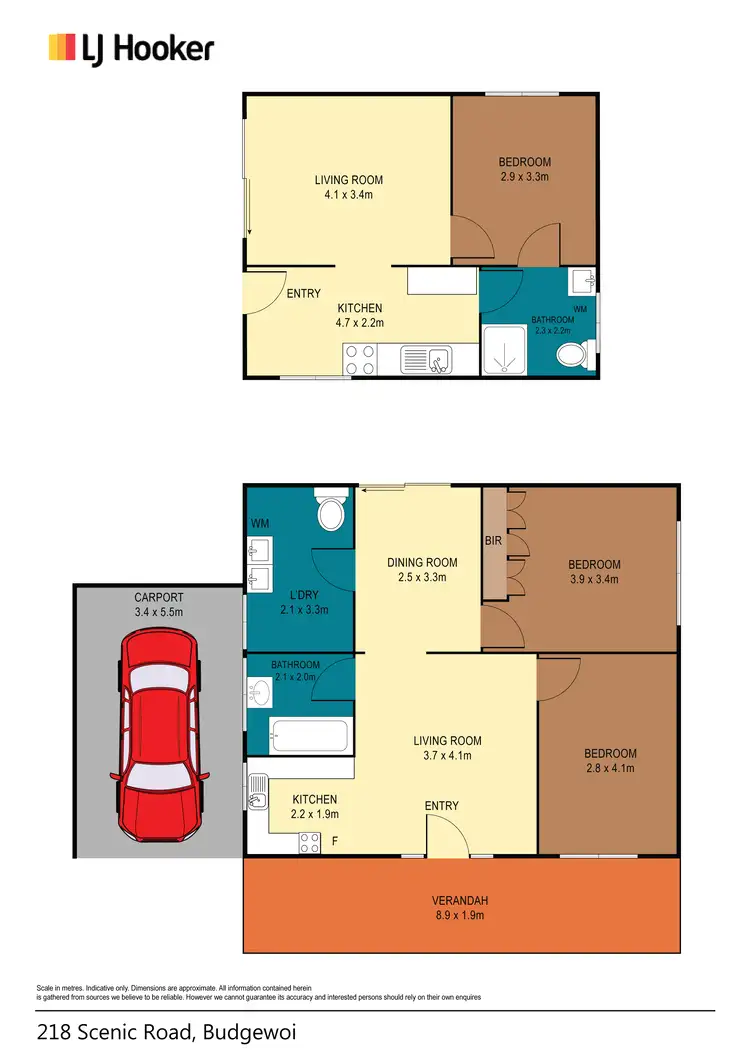 Floorplan of Homely house listing, 218 Scenic Drive, Budgewoi NSW 2262