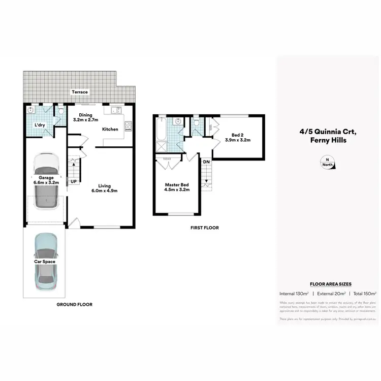 Floorplan of Homely townhouse listing, 4/5 Quinnia Court, Ferny Hills QLD 4055