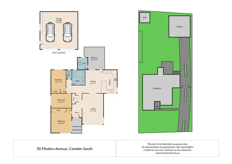 Floorplan of Homely house listing, 30 Flinders Avenue, Camden South NSW 2570