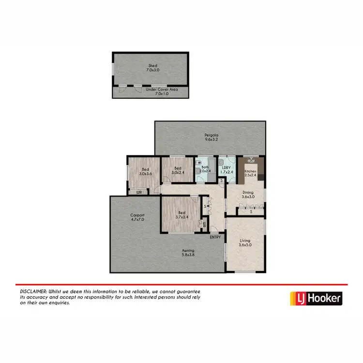 Floorplan of Homely house listing, 9 Iluka Place, Hebersham NSW 2770