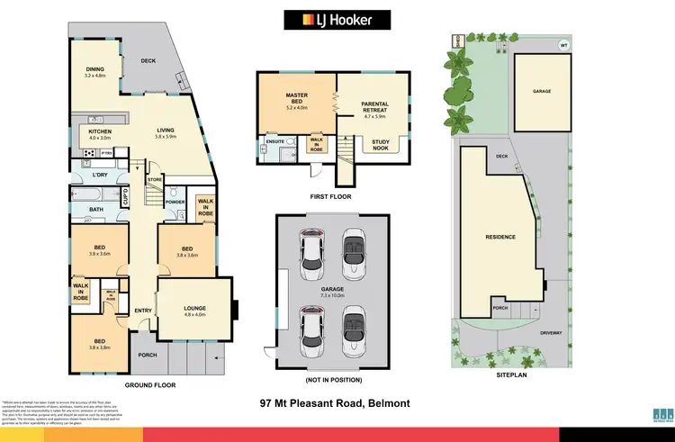 Floorplan of Homely house listing, 97 Mt Pleasant Road, Belmont VIC 3216