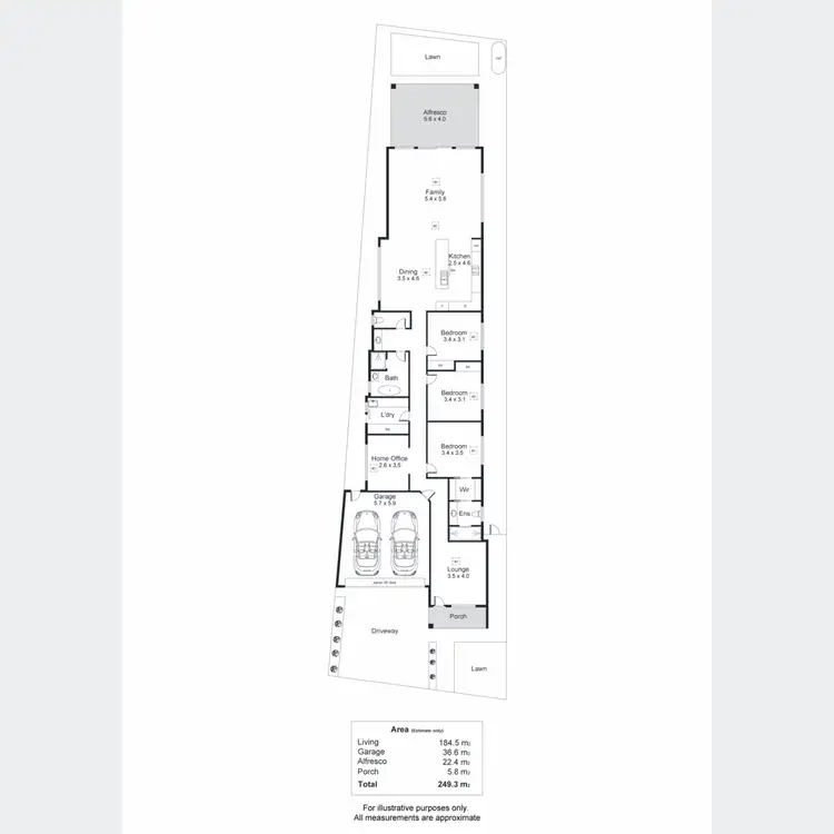 Floorplan of Homely house listing, 15A Lucerne Grove, Findon SA 5023