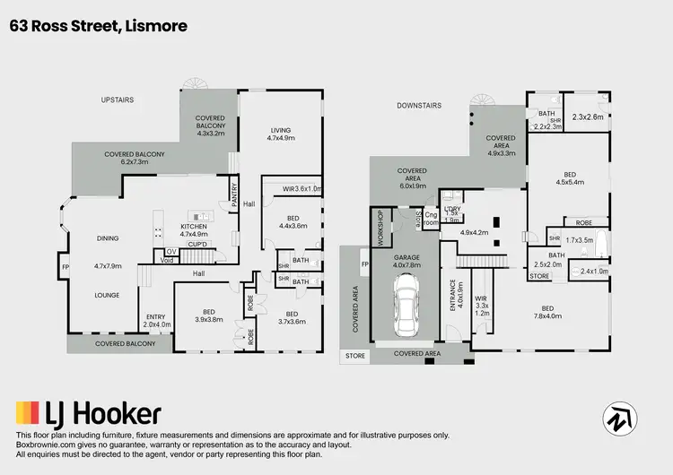 Floorplan of Homely house listing, 65 Ross Street, Lismore NSW 2480