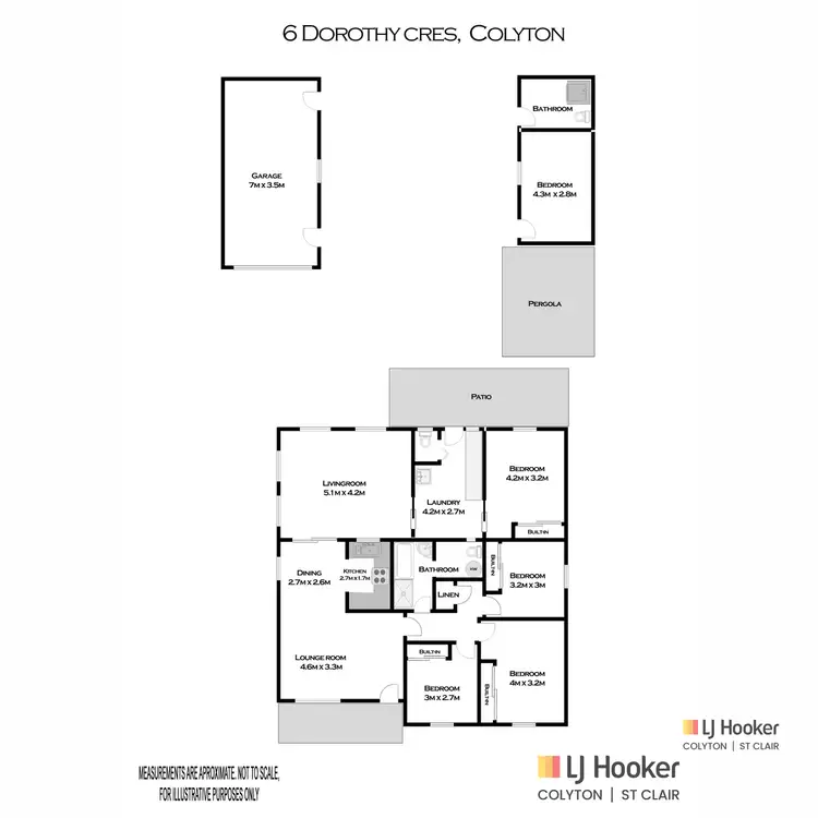 Floorplan of Homely house listing, 6 Dorothy Crescent, Colyton NSW 2760